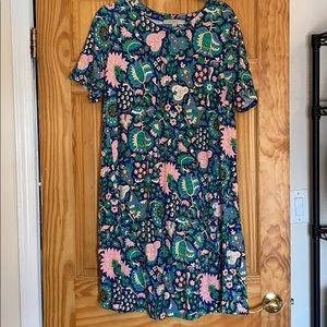 Flowy tee shirt dress